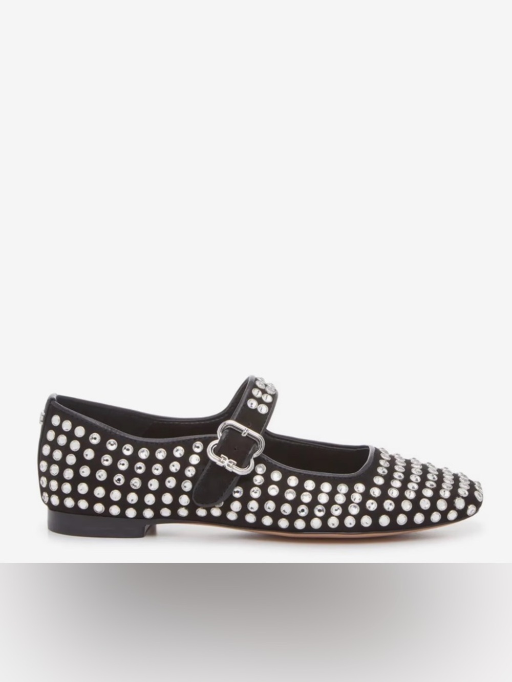 Sam Edelman Rhinestone Gem Studded Michaela Flat - 7.5 - NEW - Picture 3 of 4